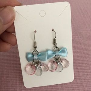 💛3 for $10💛 Cute pastel blue and pink earrings